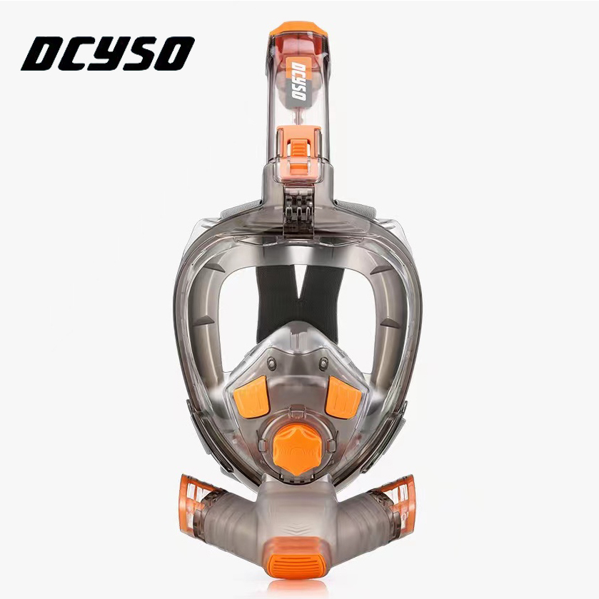 【現貨】【當天出貨】DCYSO  潛水鏡面罩 浮潛面罩 浮潛面鏡 全乾式呼吸管套裝  防霧面罩  成人 近視水肺裝備