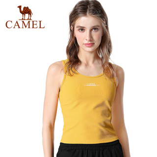 Camel女瑜伽運動背心跑步訓練健身服