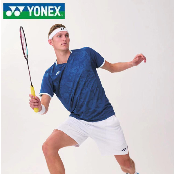 Yonex訓練羽毛球服男女透氣速乾短袖兒童比賽球衣
