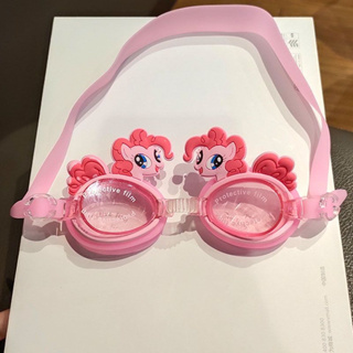 可愛防水防霧兒童泳鏡 學游泳眼鏡 寶寶卡通鏡帶可調節