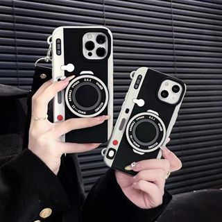 3D立體復古相機iPhone14 13 12 11 Pro MAX手機殼 矽膠全包軟殼
