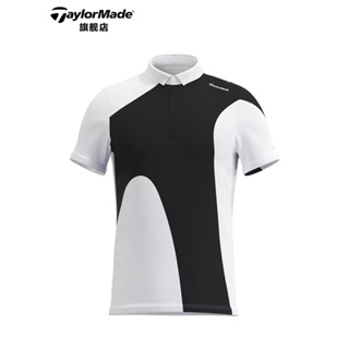 TaylorMade泰勒梅高爾夫服裝新款男士夏季運動時尚golf短袖POLO衫