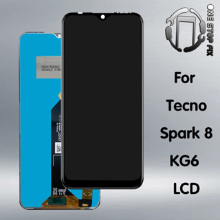 適用於 Tecno Spark 8 KG6 KG6k Spark8 LCD 顯示屏觸摸屏數字化儀組件更換適用於 Tecn