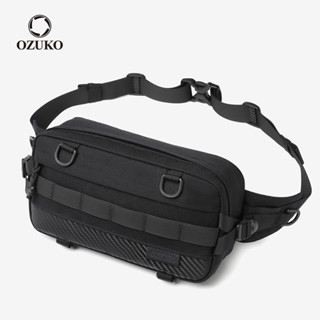 Ozuko 男士腰包戰術防水斜挎包 Molle