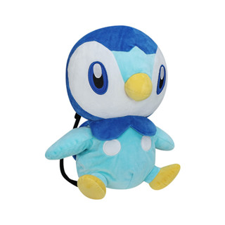 現貨 33cm 動漫 Pokemon 口袋妖怪 寶可夢 波加曼 企鵝毛絨公仔揹包模型兒童學生書包兒童大容量書包玩具收納袋