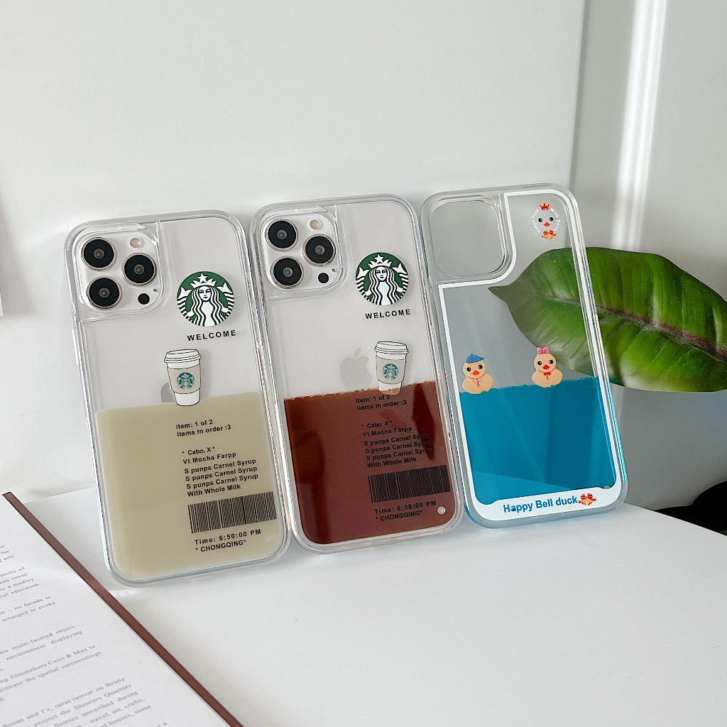 STARBUCKS 外殼兼容 iPhone X 11 12 13 14 Plus pro max 星巴克手機殼防震全包邊