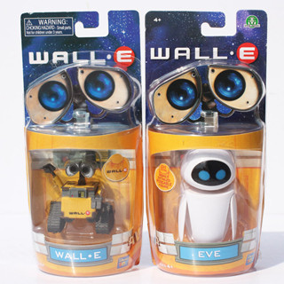 現貨 迪士尼電影 機器人總動員 瓦力 清掃型機器人 WALL E 伊娃 EVE PVC吸塑裝公仔手辦擺件模型玩具娃娃禮物
