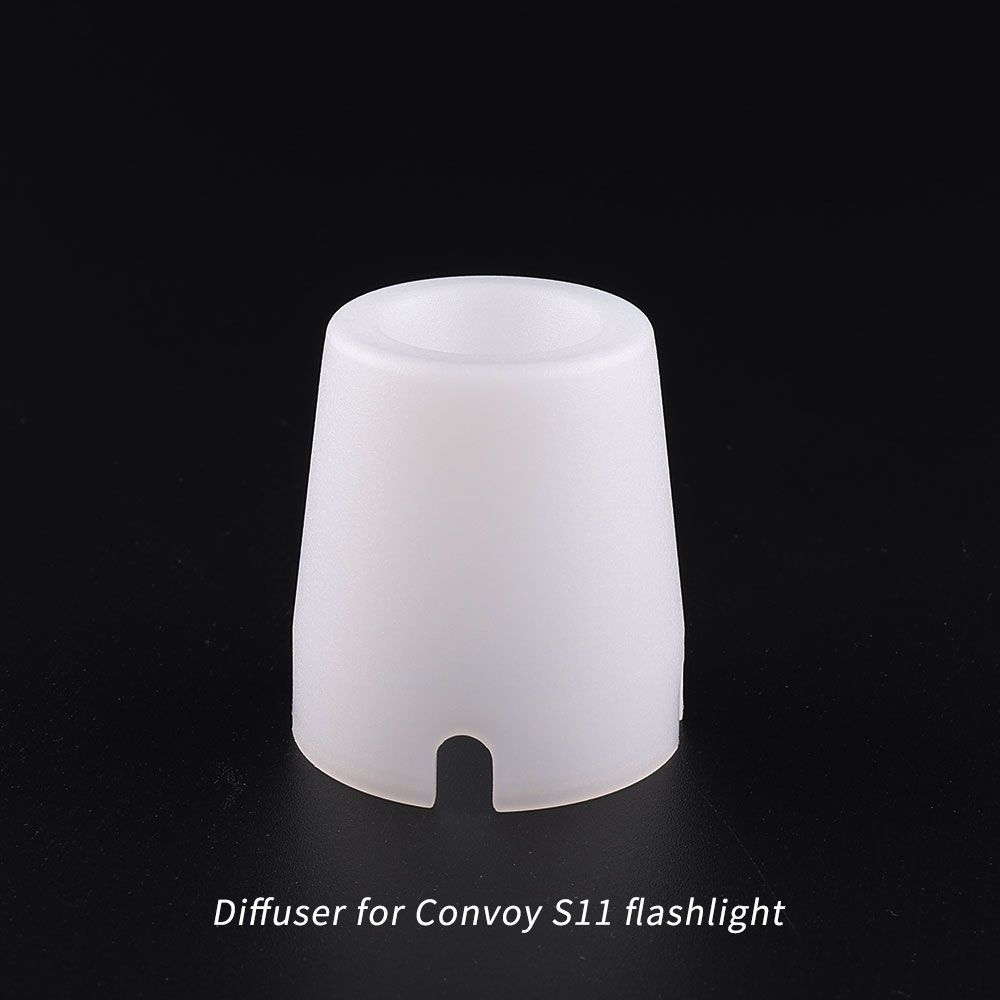 Convoy S11 手電筒塑料白色擴散器