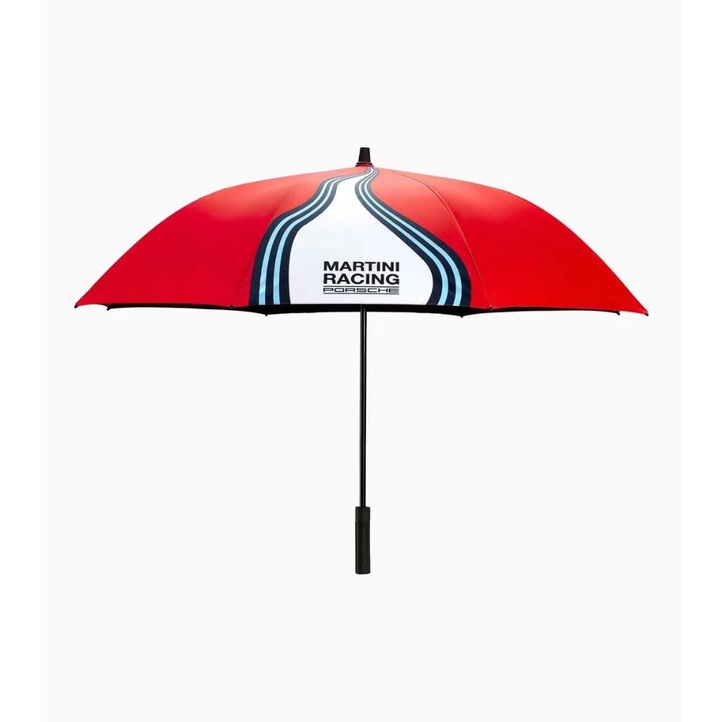 保時捷雨傘porsche紅色雨傘長柄雨傘新款車用傘2023夏季新款上市有黑色塗層防晒防紫外線 全新