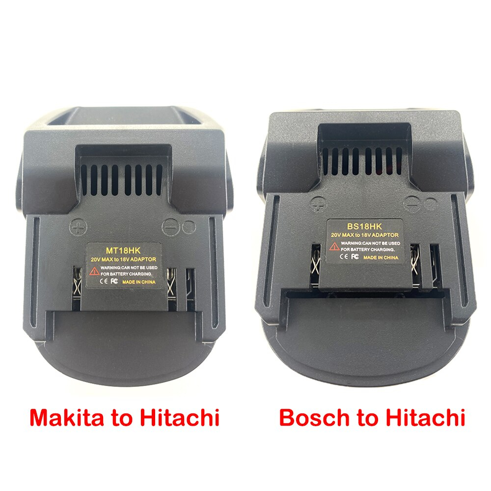 牧田 日立 Bosch/makita 電池適配器轉換為 Hitachi / Hikoki 18V 鋰離子電池電動工具使用