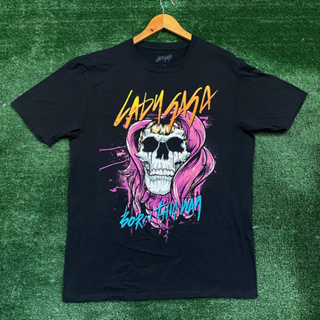 搖滾樂隊 骷髏頭Lady gaga Born T恤 短袖上衣 衣服 街頭 可愛 潮流 Gildan T 恤 進口美國棉