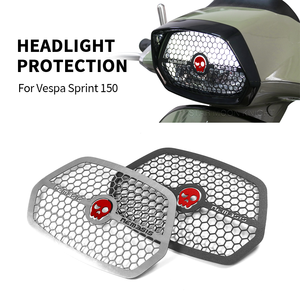 適用於 Vespa Sprint 150 2017 2018 2019 2020 2021 2022- 摩托車配件大燈保
