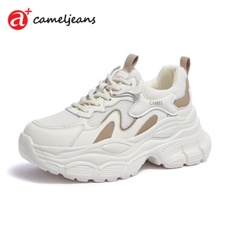 Cameljeans 女式運動鞋增高百搭厚底休閒鞋