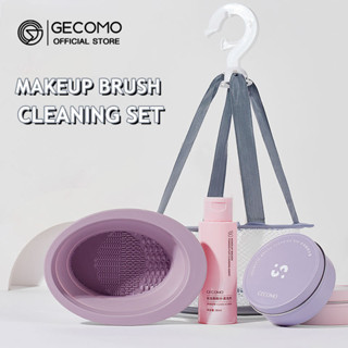 GECOMO 化妝刷清潔工具深層清潔化妝粉撲海綿蛋清潔劑 80ml
