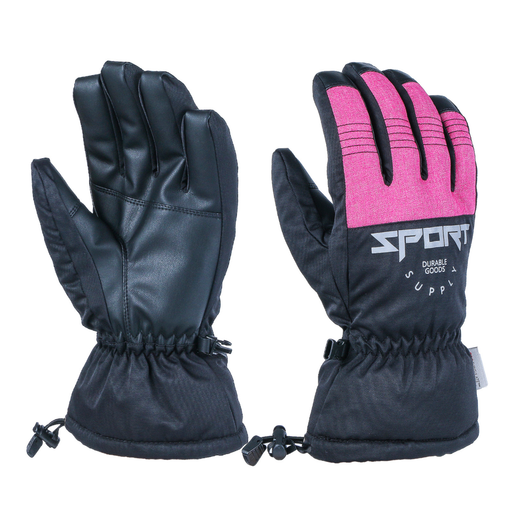 酷峰KUFUN保暖手套戶外滑雪登山騎行健身防風防水觸屏五指連指手套