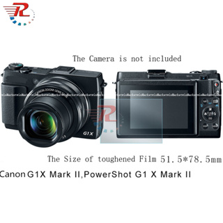 佳能 G1XII G1X Mark II 相機鋼化玻璃屏幕保護膜適用於佳能 G1XII G1X Mark II 相機貼膜