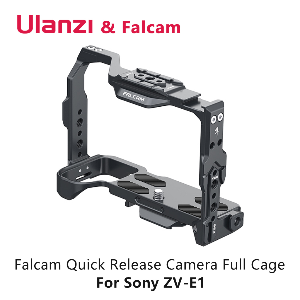 Falcam 小隼 F22 &amp; F38 &amp; F50 快速釋放相機籠 V2 適用於索尼 ZV-E1 全 QR 生態