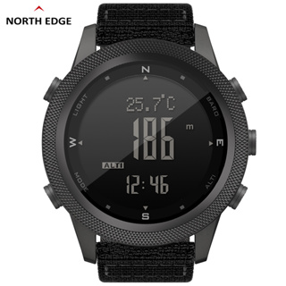 North EDGE APACHE-46 男士數字手錶戶外運動跑步游泳戶外運動手錶高度計氣壓計指南針 WR50M