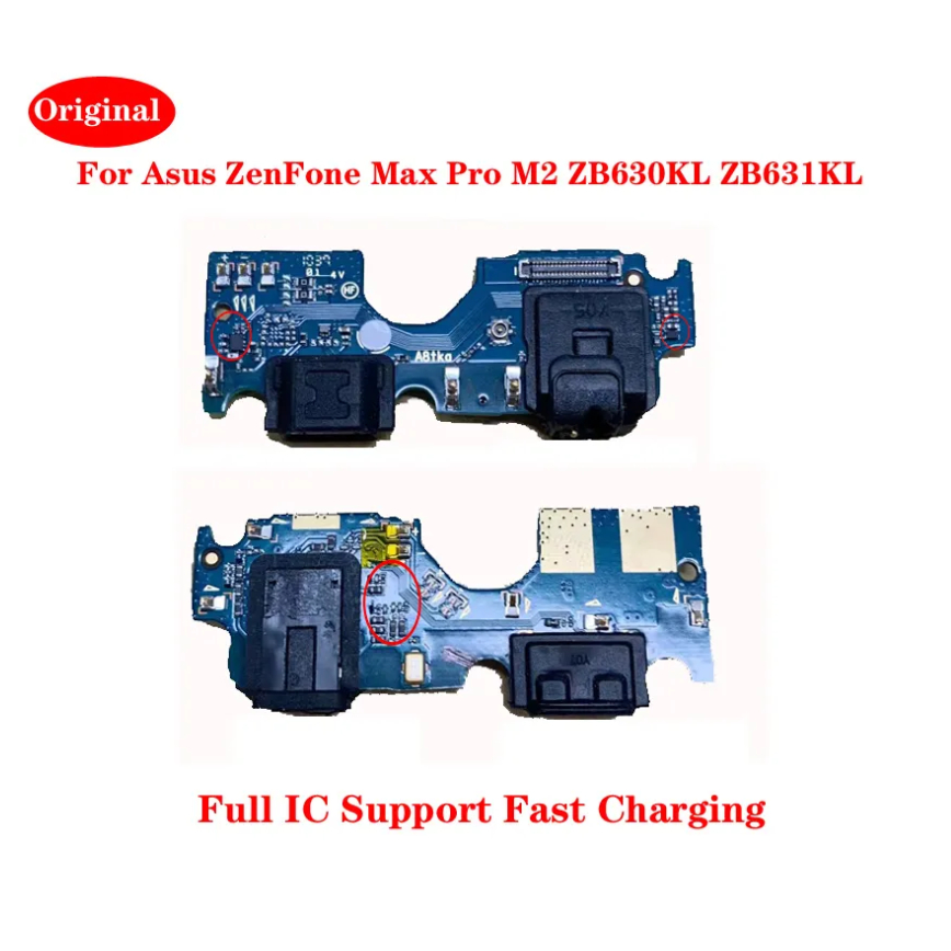 原廠快充尾插充电小板兼容華碩ASUS ZenFone Max Pro M2 ZB630KL ZB631KL X01BDA