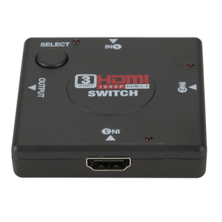 Hdmi 切換器 3 進 1 出 HDMI 切換器 3 端口集線器盒自動切換 3x1 1080p 高清 3 進 1 出