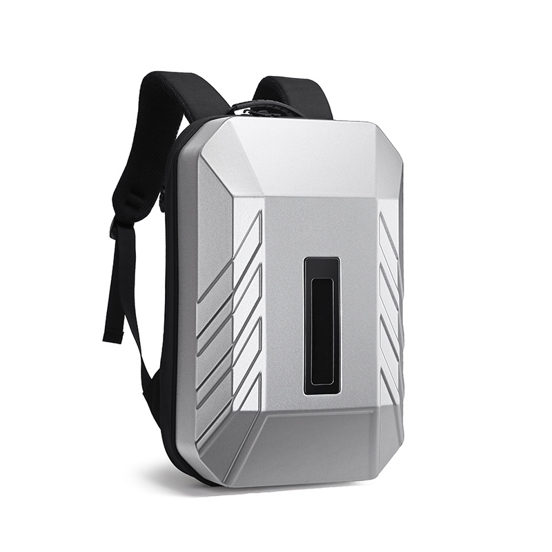 Ozuko 男士大容量背包帶 LED 防盜筆記本電腦包 USB 充電筆記本電腦公文包休閒旅行背包適合 15 英寸筆記本電