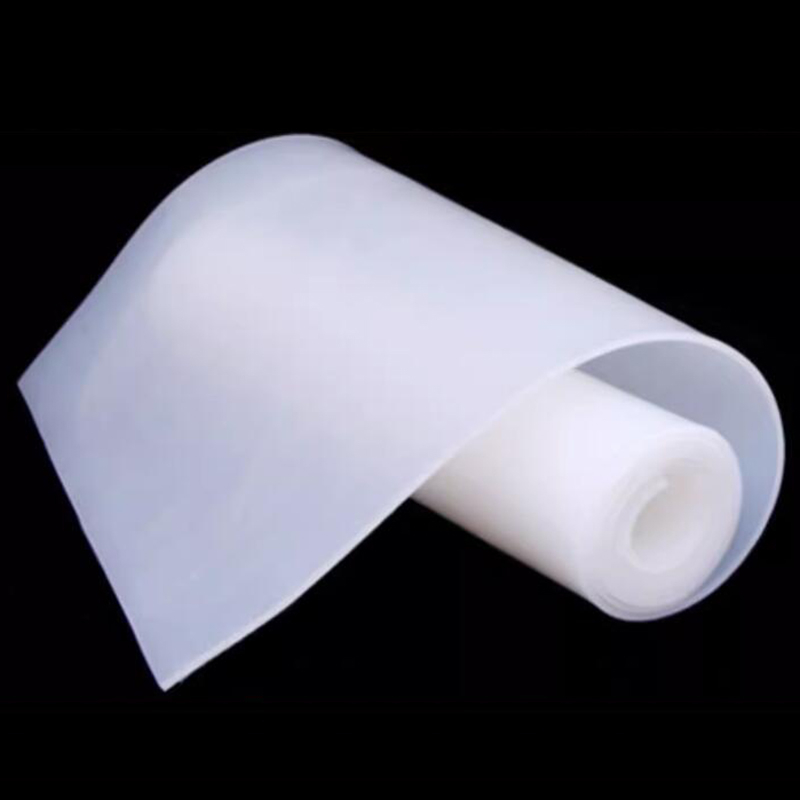 矽膠墊片板耐高溫橡膠方板密封白色半透明