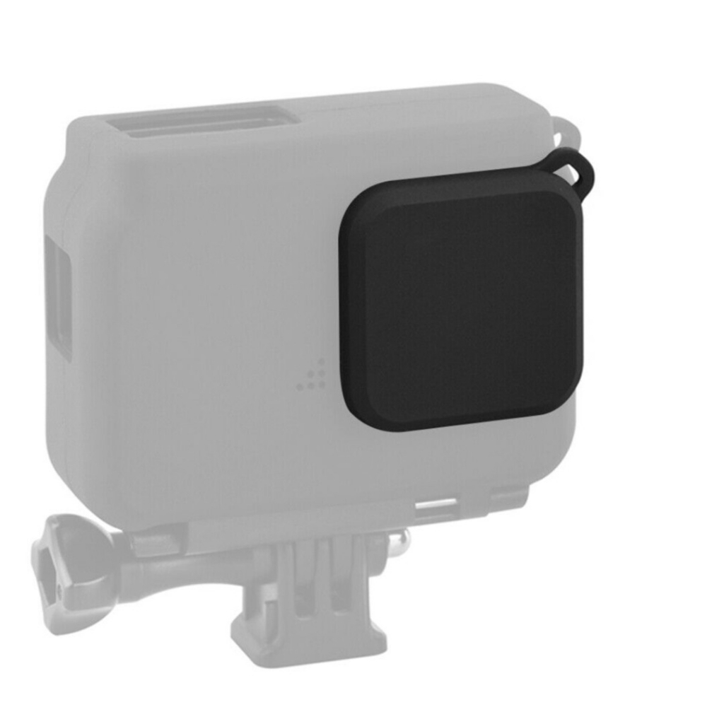 1 件適用於 Insta360 One R 4K 廣角模組相機保護蓋的矽膠鏡頭蓋替換黑色防塵蓋配件