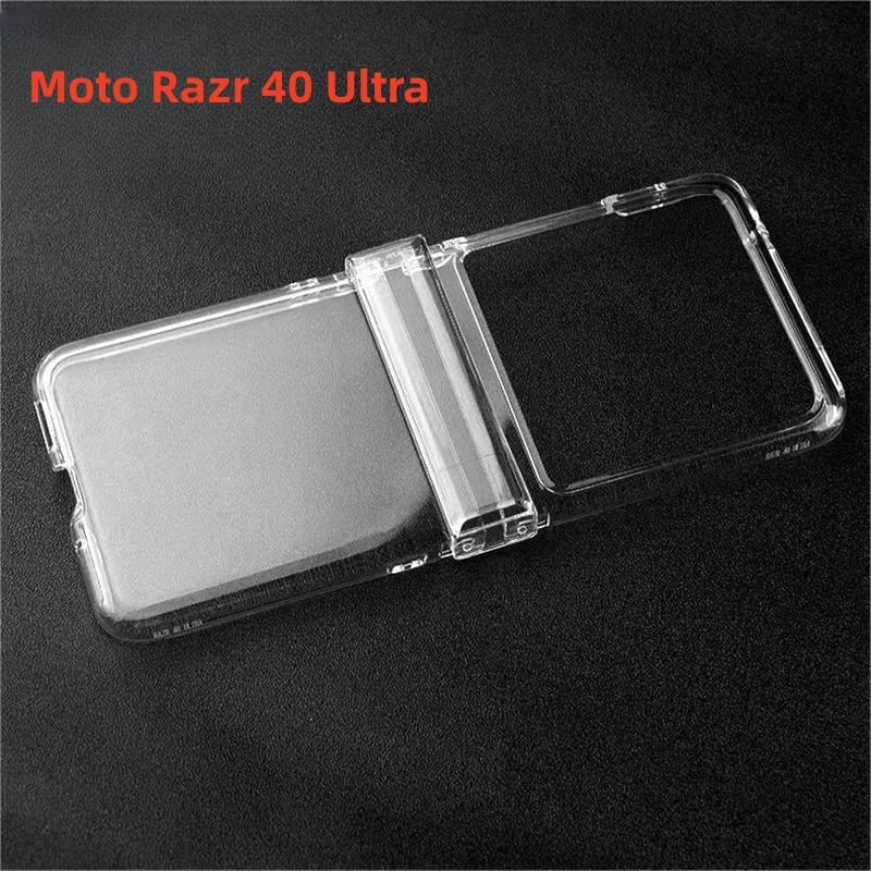 MOTOROLA Pc 透明硬殼適用於摩托羅拉 MOTO Razr 40 Ultra 保護殼保護套