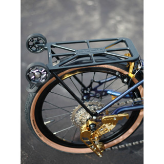 用於 Brompton 折疊自行車貨架推桿的 Ruhm A Line C 線架