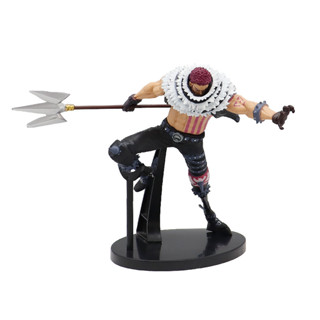 現貨 15cm 動漫海賊王One Piece 甜點三將星 夏洛特家族 卡塔庫慄戰鬥公仔人偶模型手辦擺件玩具娃娃禮物