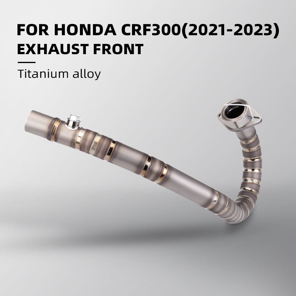 HONDA 適用於本田 CRF300rally/CRF300L 鈦排氣 2021-2023 適用於原裝消聲器