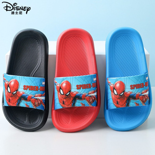 Disney兒童拖鞋夏季新款男童家居室內浴室防滑可愛卡通中童沙灘鞋