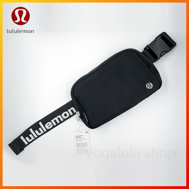 Lululemon 新款健身腰包肩帶設計 1L 時尚戶外運動單肩包收納包