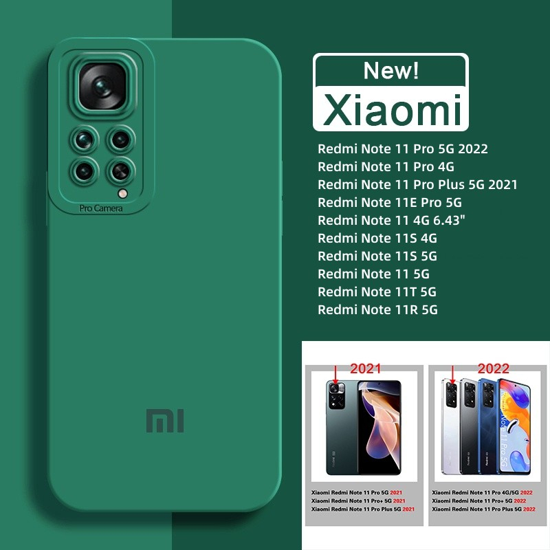 XIAOMI REDMI 純色軟相機殼小米紅米note 11 Pro 11E 11T 11S 11R 5G 2022 2