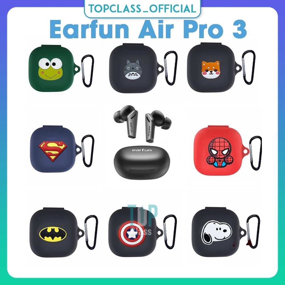 現貨】Earfun Air Pro 3 TWS 矽膠耳機套軟殼 EarFun Air Pro 3 卡通矽膠 保護套軟殼