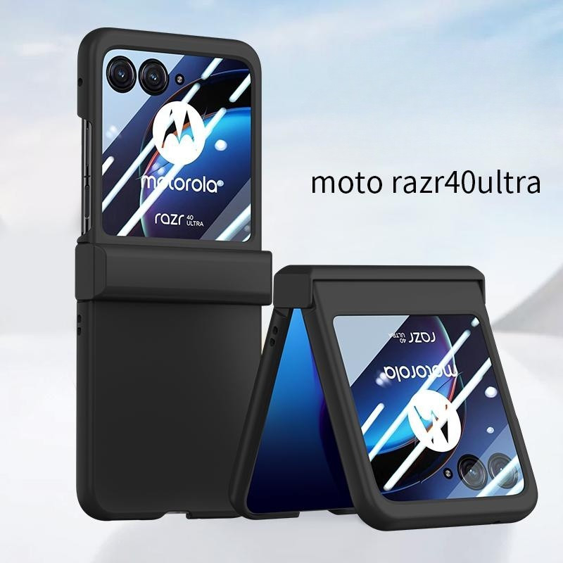 MOTOROLA 摩托羅拉moto Razr 40 Ultra PC硬殼保護套小屏幕保護膜手機殼