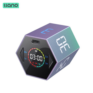 綠巨能 TickTime流光紫電子計時器 倒數計時器 定時器 提醒器 自律提醒器 時間管理定時適用於讀書學習運動倒數廚房