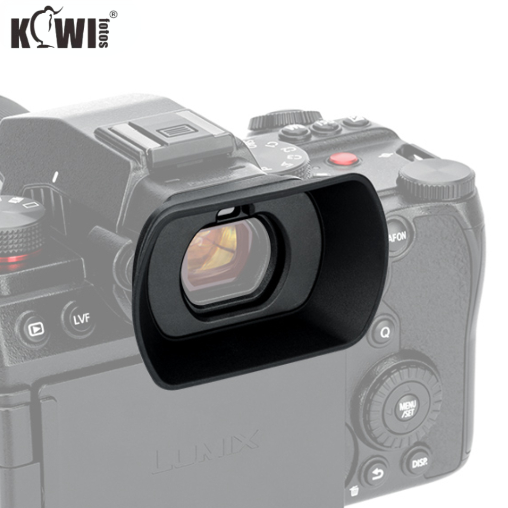 KIWI fotos KE-S5II 加長型相機取景器眼罩觀景窗護目罩 松下 Lumix S5II S5IIx 適用