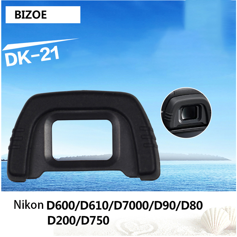Dk-21 相機眼罩取景器橡膠目鏡適用於尼康 D7000/D750/D610/D600/D200/D90/D80/D70