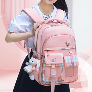 高品質小學生書包韓國大容量雙肩背包書包6-12歲男女女孩防水