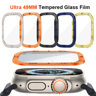滿屏熒幕保護貼 適用蘋果手錶 Apple Watch Ultra 49mm手錶膜 全覆蓋鋼化膜