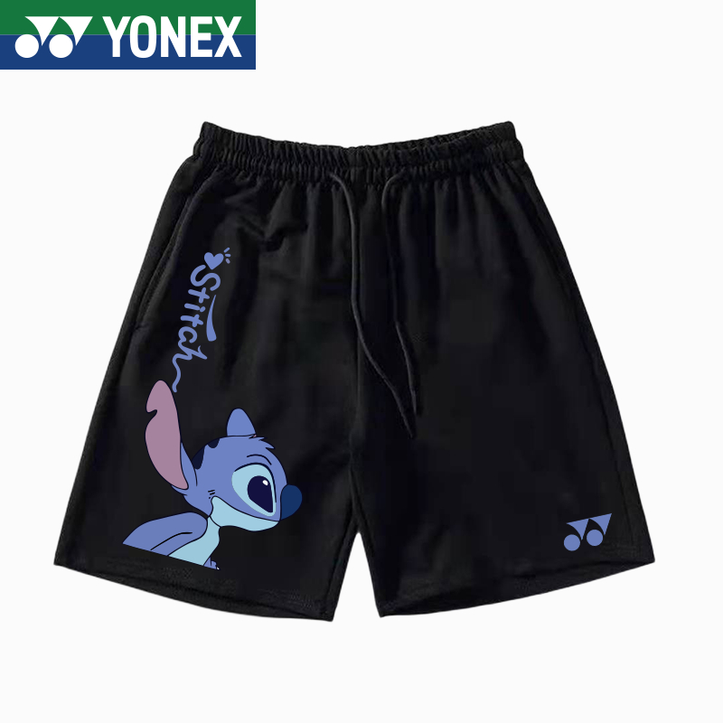 Yonex 2023 夏季羽毛球短褲男女通用速乾透氣網球乒乓球短褲速乾比賽短褲透氣比賽 T 恤