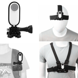 Insta360 GO 3 頭戴式 + 背包支架 + 胸掛式 + 腕托支架配件帶套件