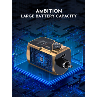 Ambition Kuark 電池 2400mah 大容量 RCA 電池可持續使用 8-10 小時