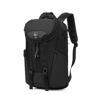 Ozuko 男士大容量背包防水筆記本電腦背包時尚旅行背包適合 15.6 英寸筆記本電腦