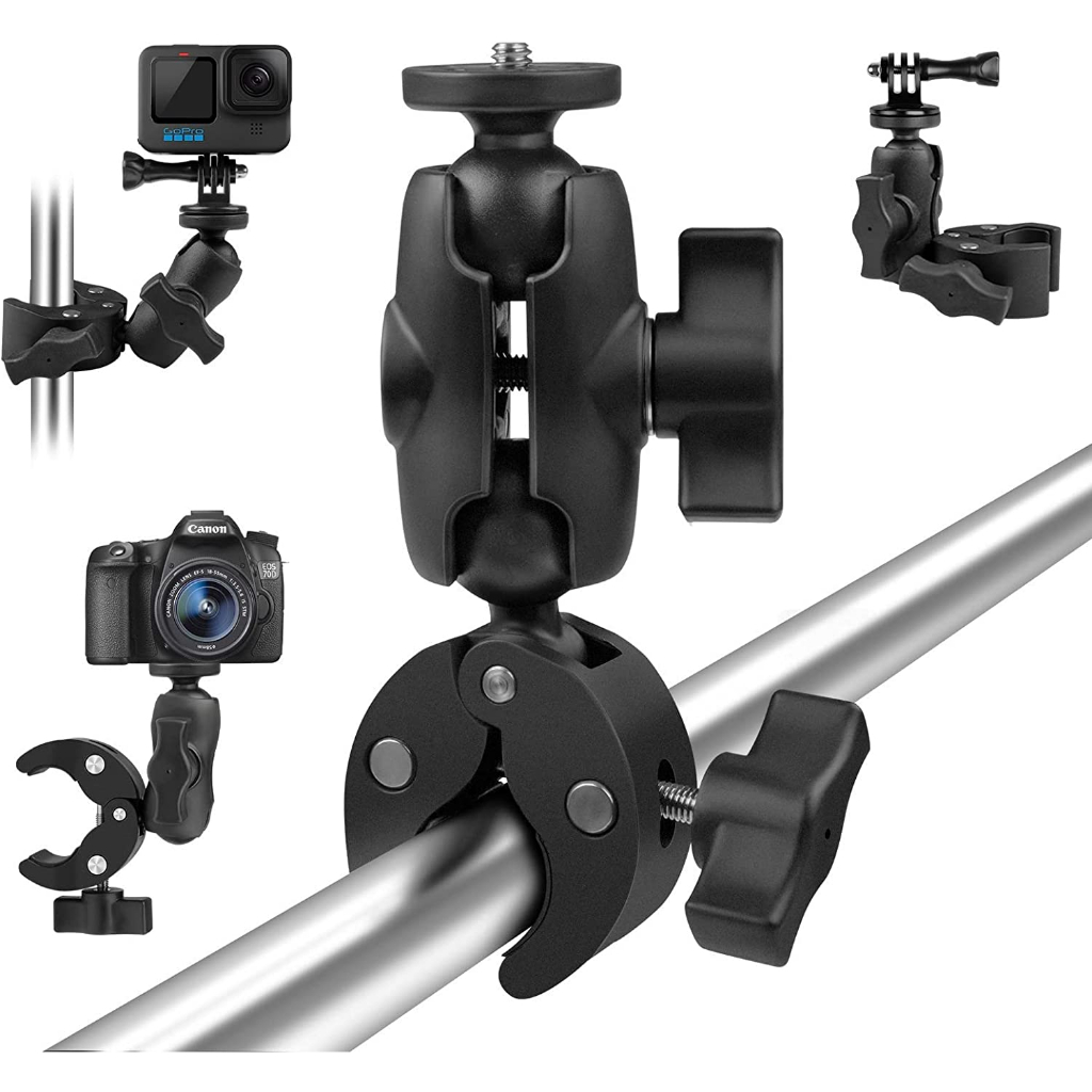 Insta360 Ace Pro/x3/onex2/RS/R/ GOPRO全景運動相機機車/腳踏車車把固定支架 單車夾