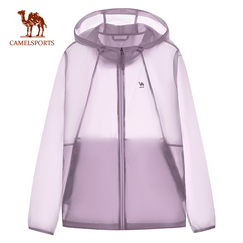 CAMEL SPORTS駱駝 防曬衣 連帽外套男女風衣 釣魚防雨透氣防紫外線戶外防曬衣