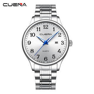 Cuena情侶款男士手錶新款休閒款簡約時尚石英防水型6125