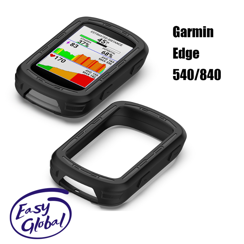 Garmin edge 540/840太陽能玻璃保護膜矽膠殼矽膠殼