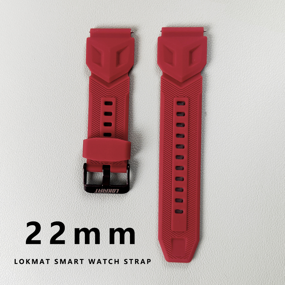 Lokmat 錶帶替換錶帶 22 毫米,適用於智能手錶錶帶